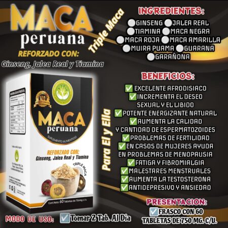 Maca Peruana Reforzada