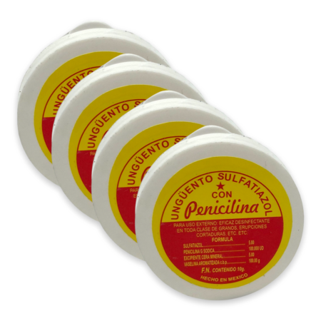 Pomada sulfatiazol con penicilina